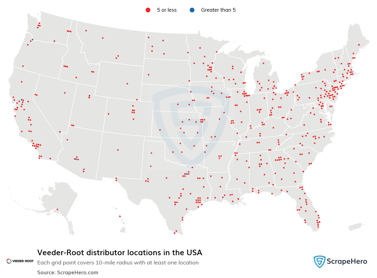 Veeder-Root distributor locations