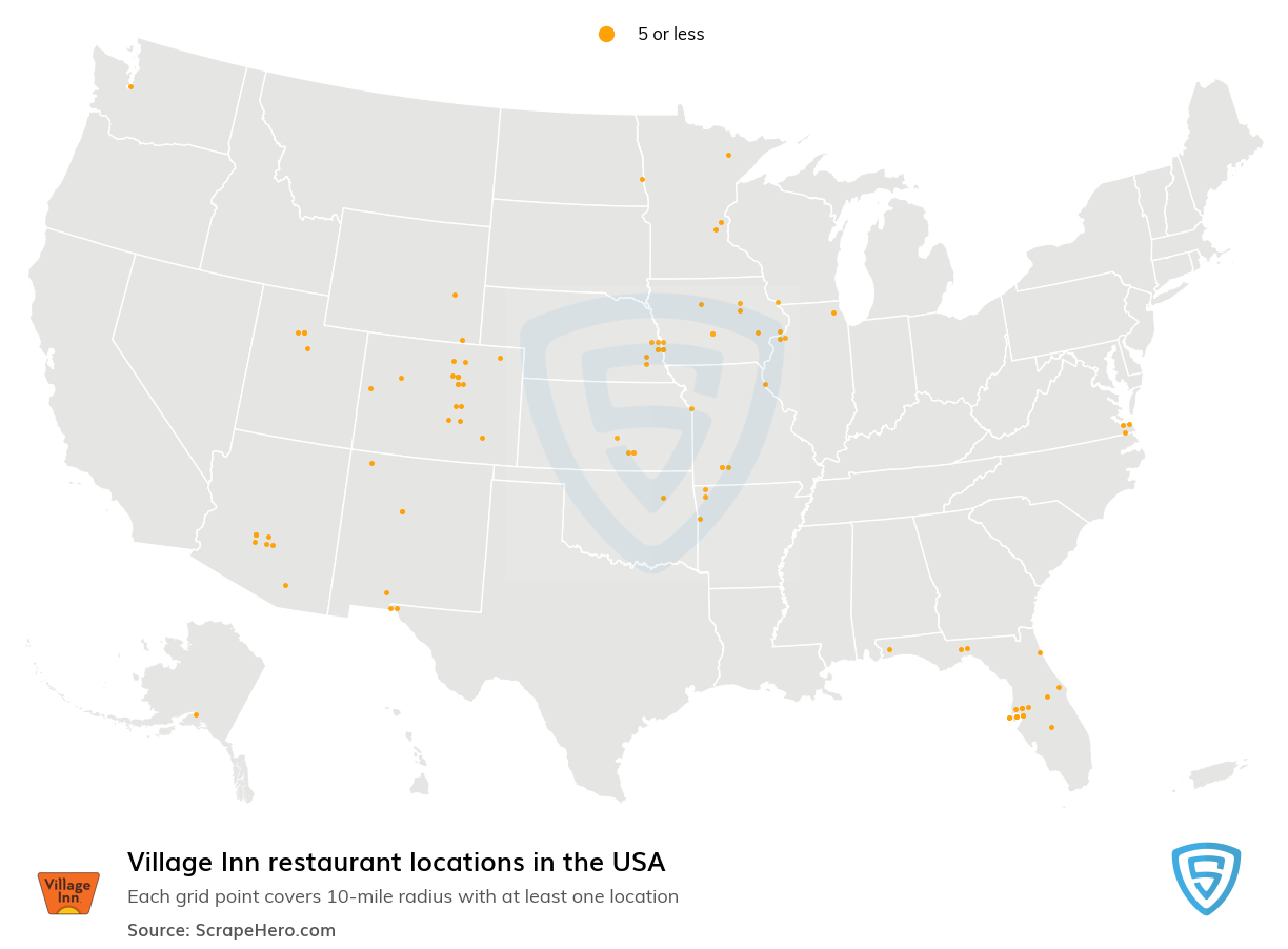 Village Inn restaurant locations