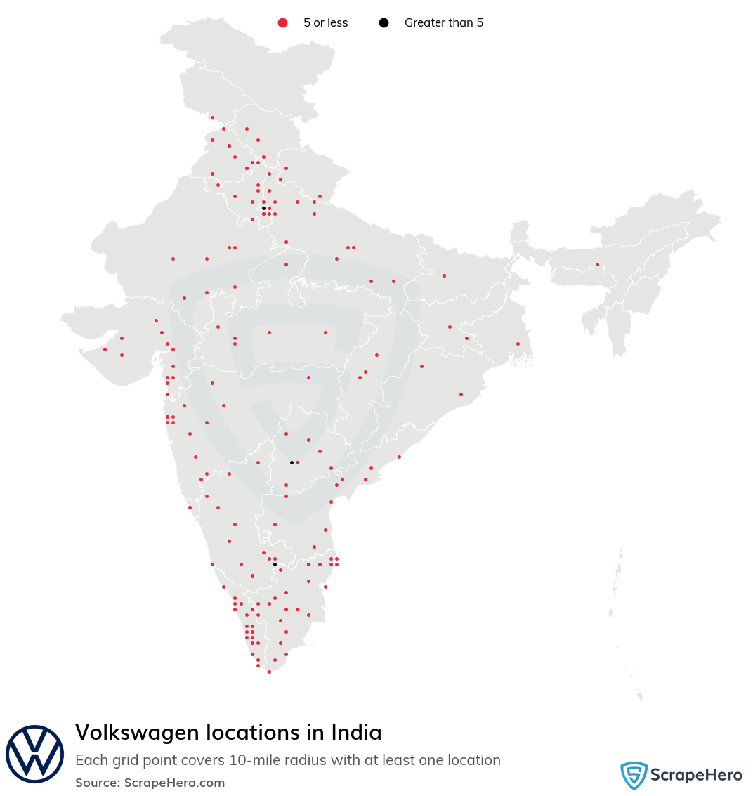 Volkswagen locations