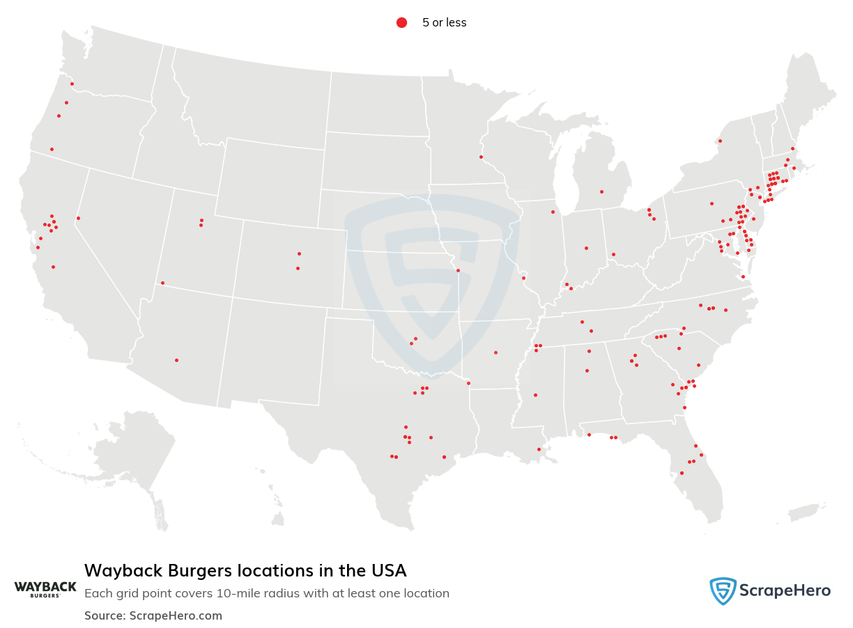 Wayback Burgers locations