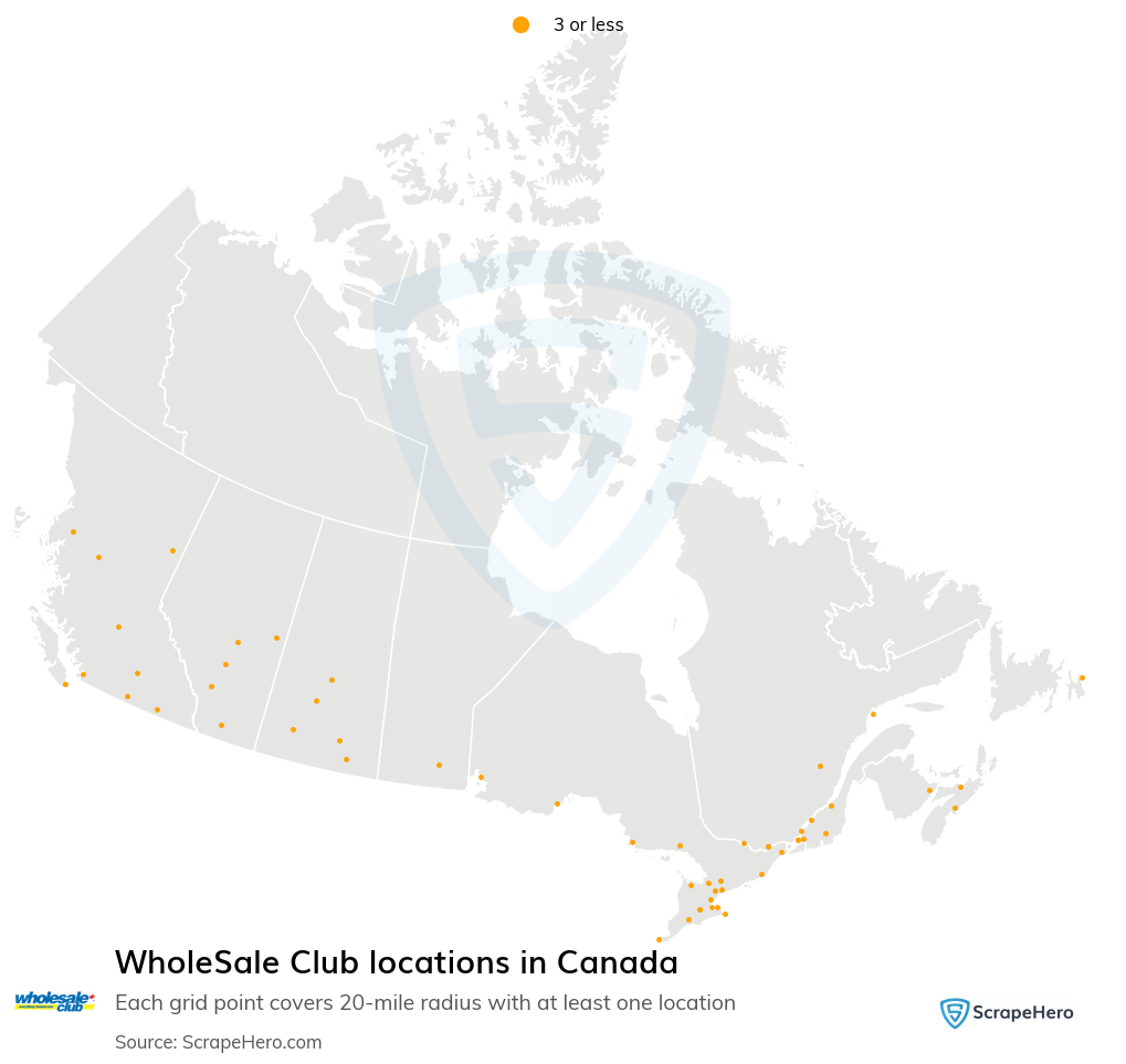 WholeSale Club store locations