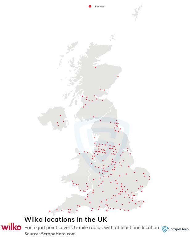 Wilko locations