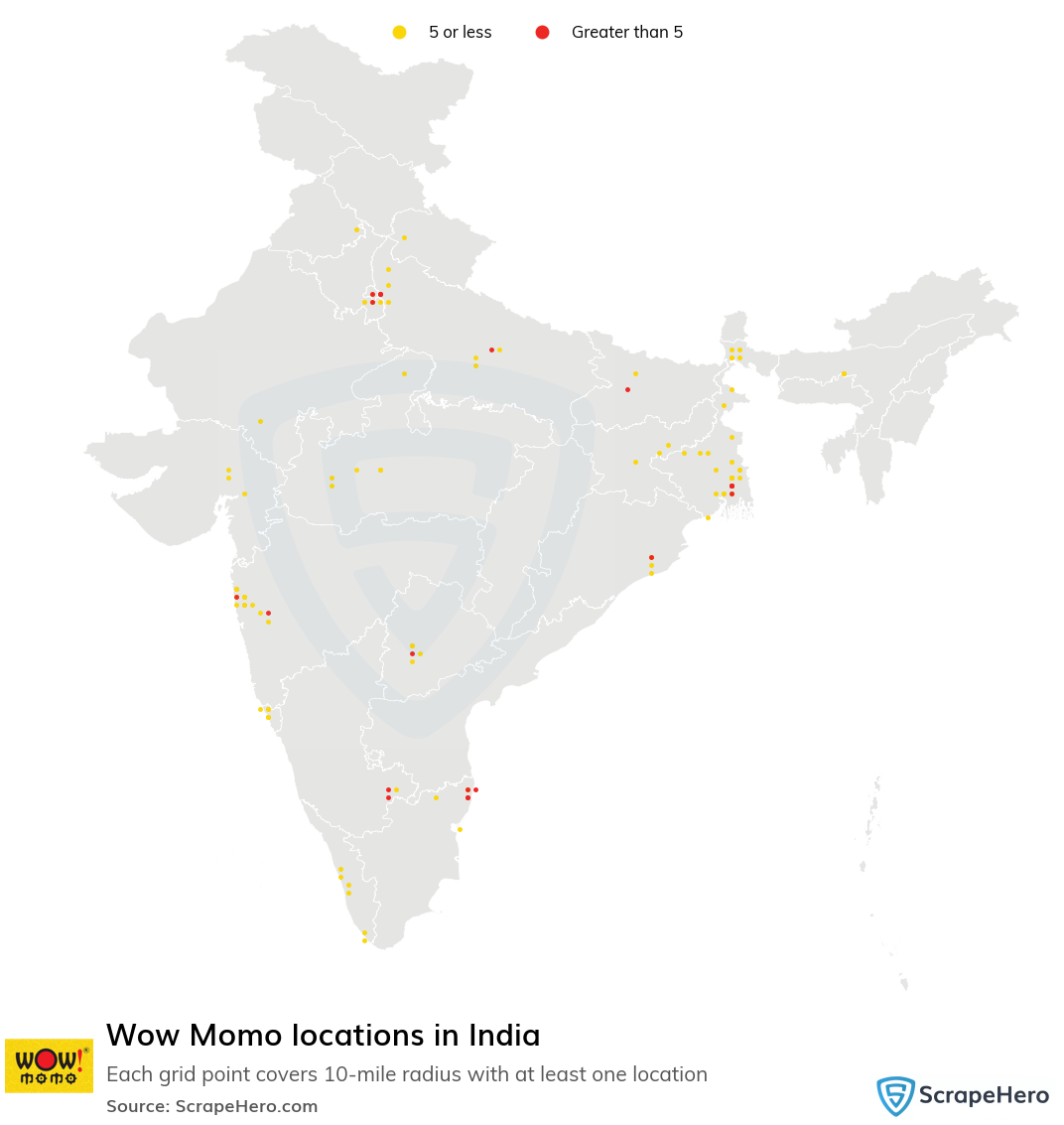 Wow Momo locations