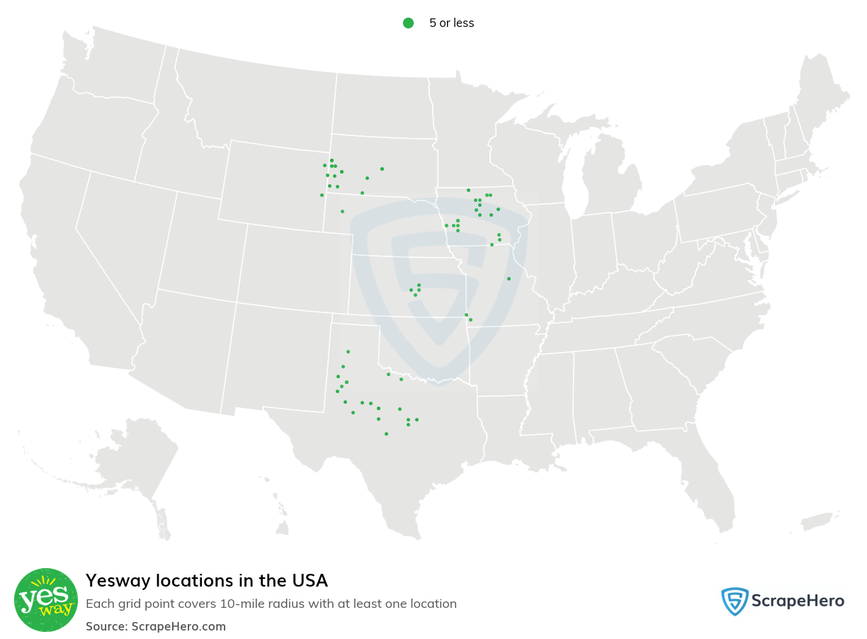 Yesway locations