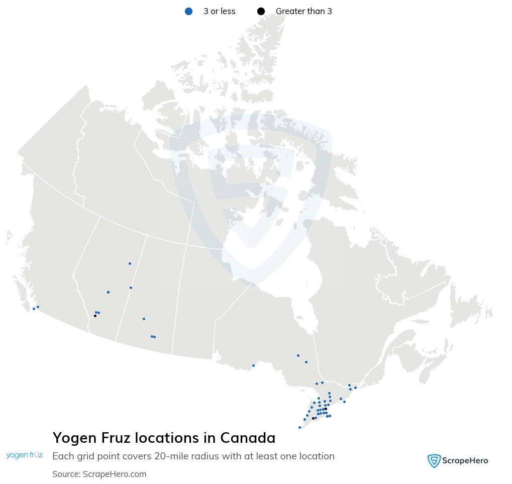 Yogen Fruz locations