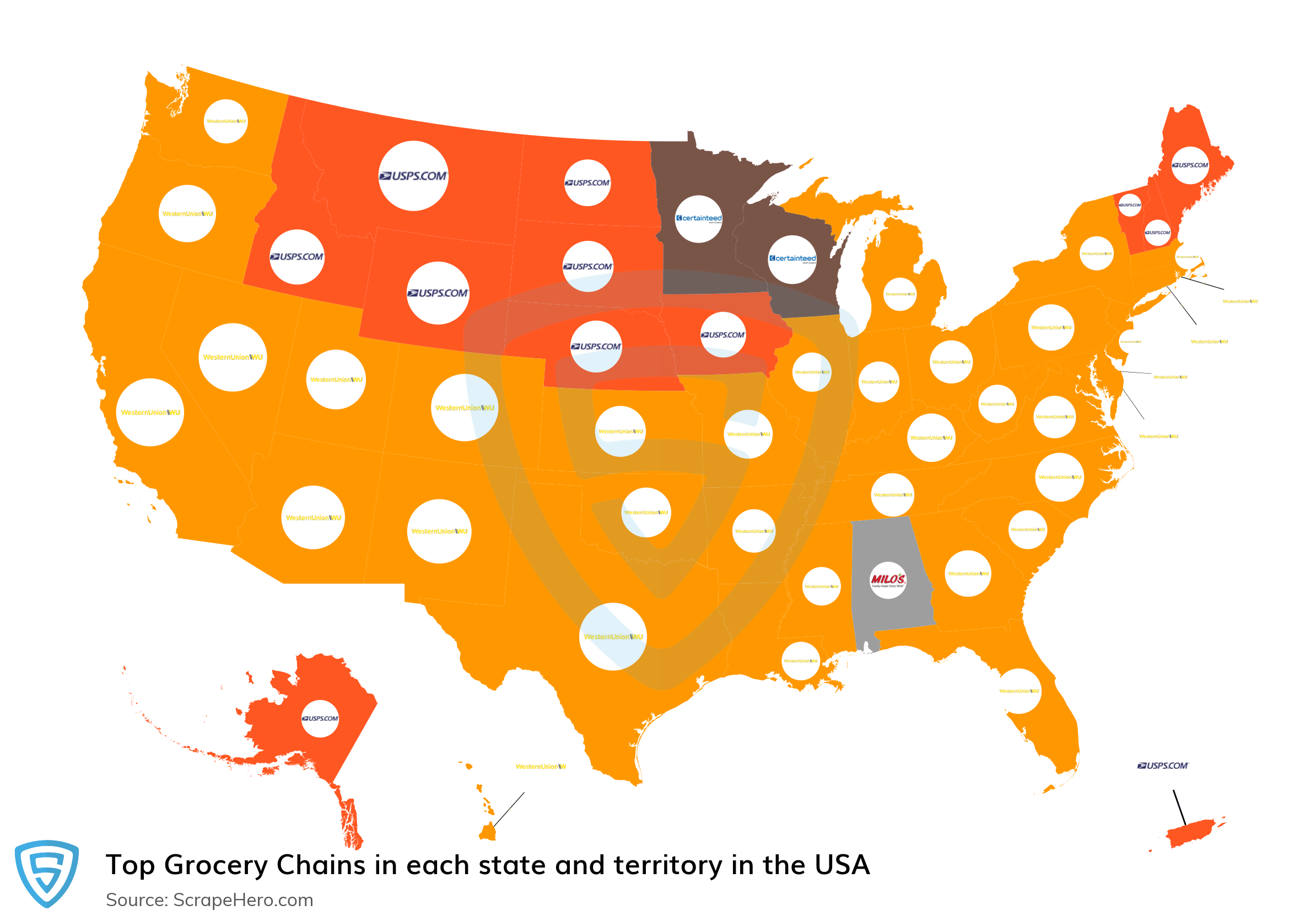 10 Largest Grocery Chains In The United States In 2024 ScrapeHero