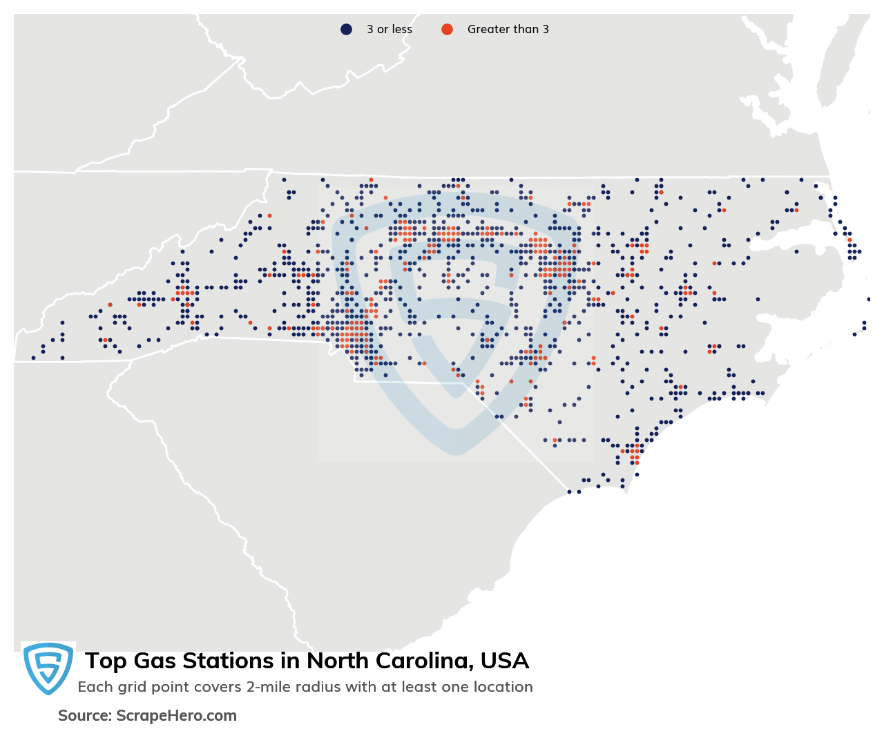 10 Largest Gas Stations In North Carolina In 2024 Based On Locations
