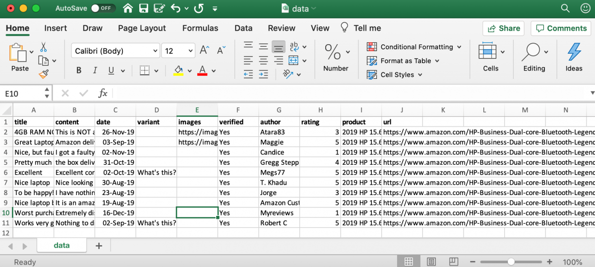 python download excel file from url