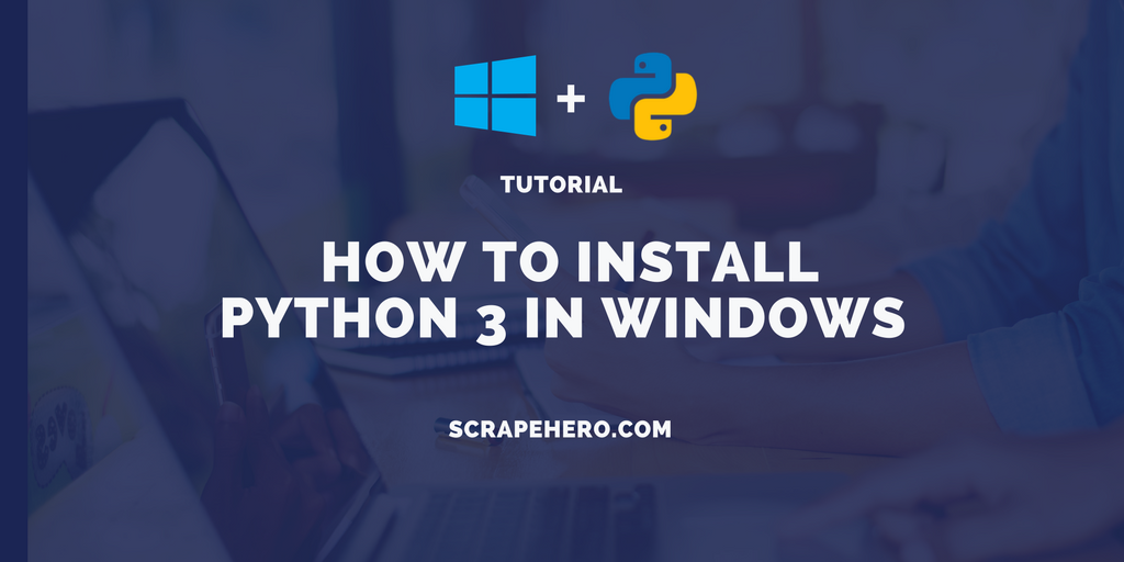 install python package windows