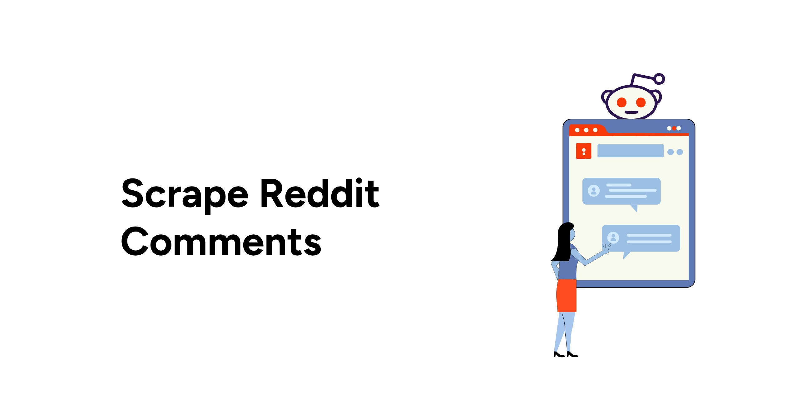 Web Scraping user comments from reddit