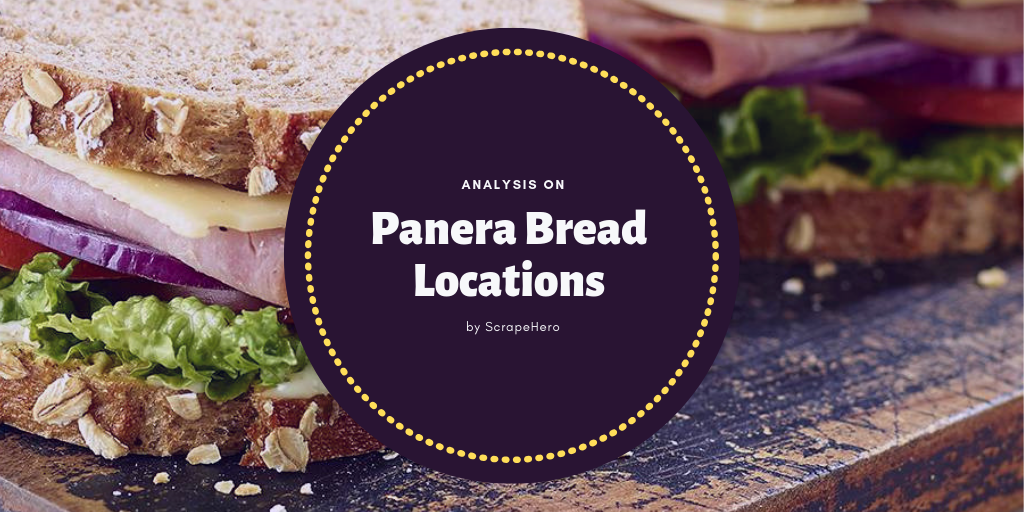 Number of Panera Bread Locations in US by State - An Analysis | ScrapeHero