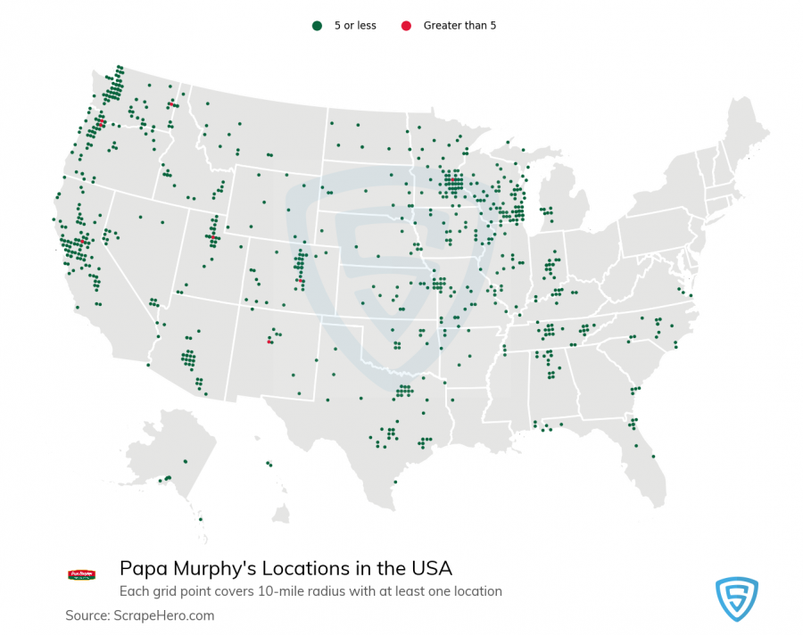 Top Pizza Chains in the US in 2021 - Location Analysis