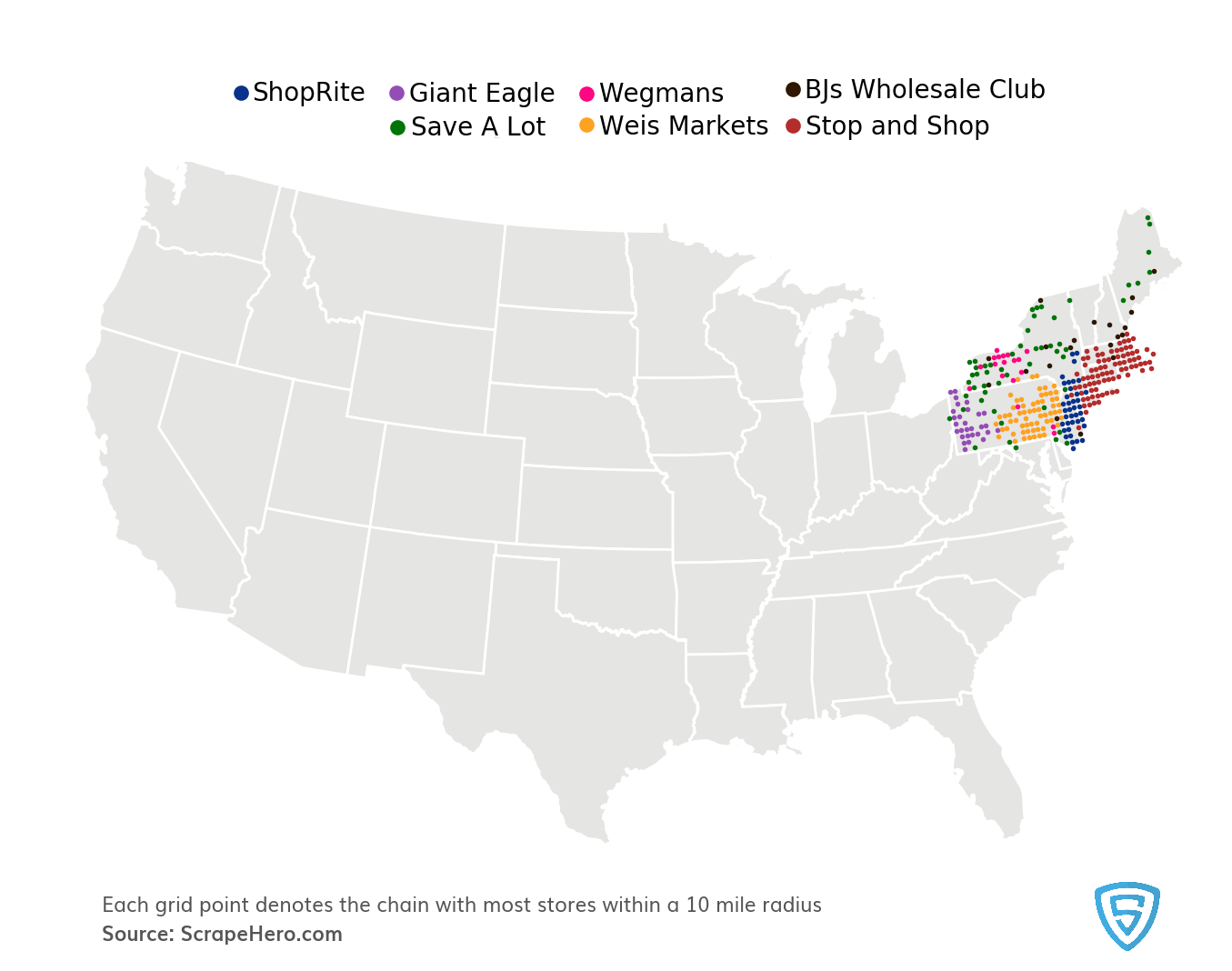 List of all ShopRite store locations in the USA - ScrapeHero Data