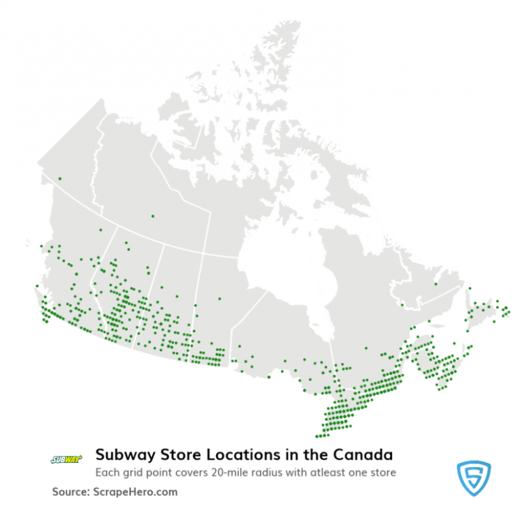 Top Fast Food Chains In Canada Location Analysis