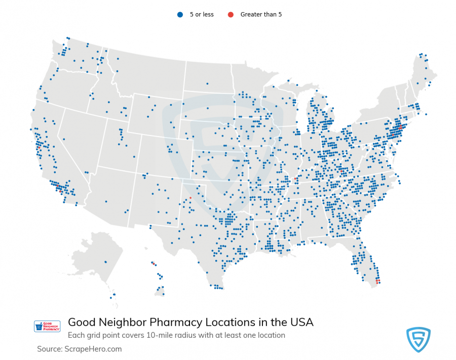 The Largest Pharmacies in the US - Location Analysis