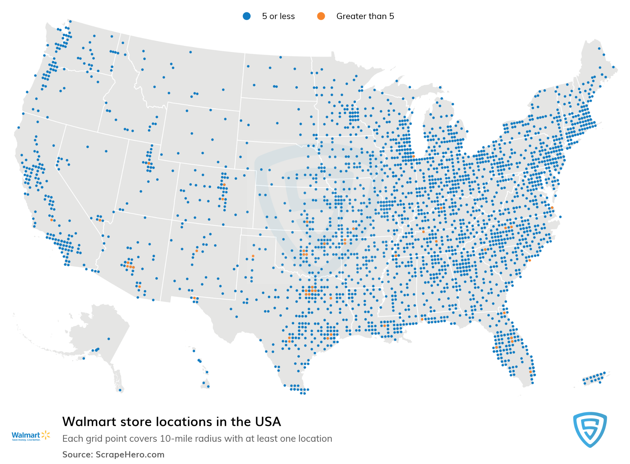 The Largest Grocery Chains in the US in 2021 Based on Locations