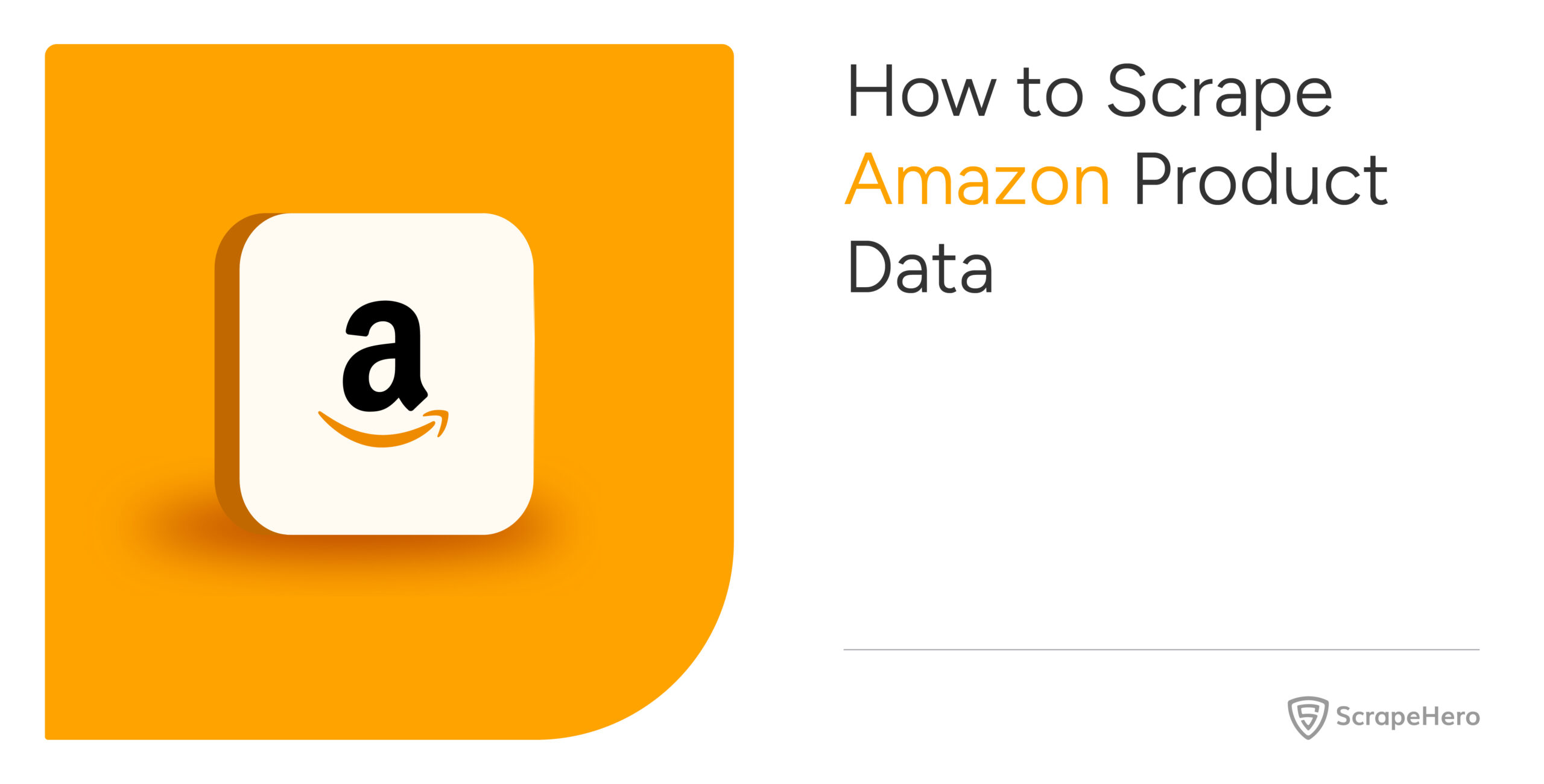 scrape Amazon product data