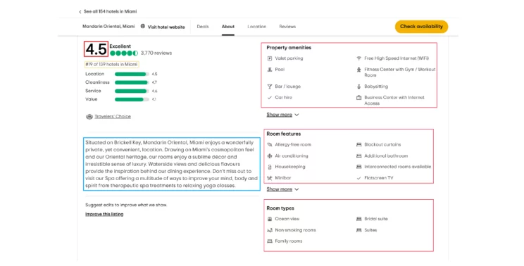 Data fields to scrape from Tripadvisor customer review page