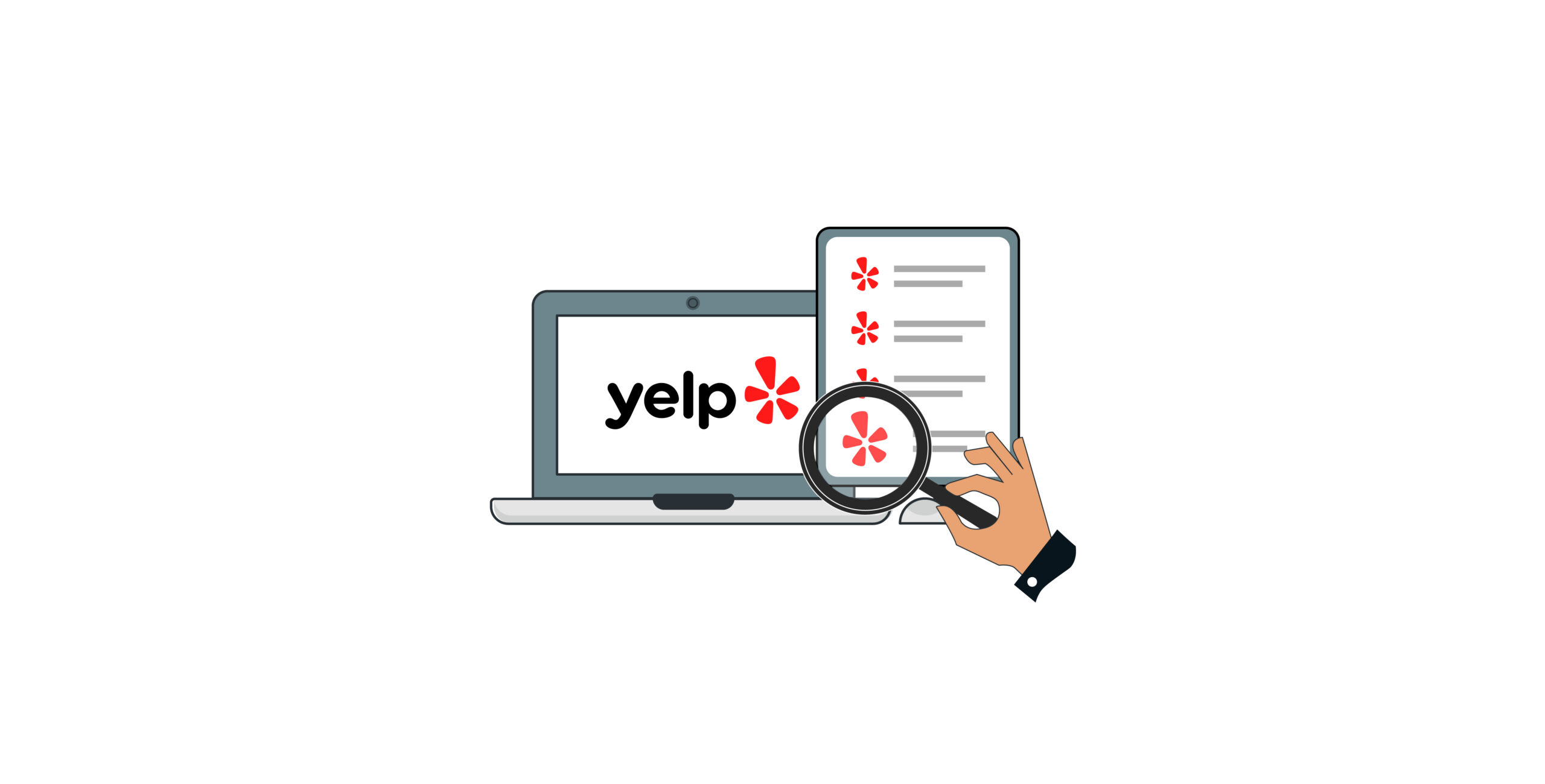 Scrape Yelp business listings