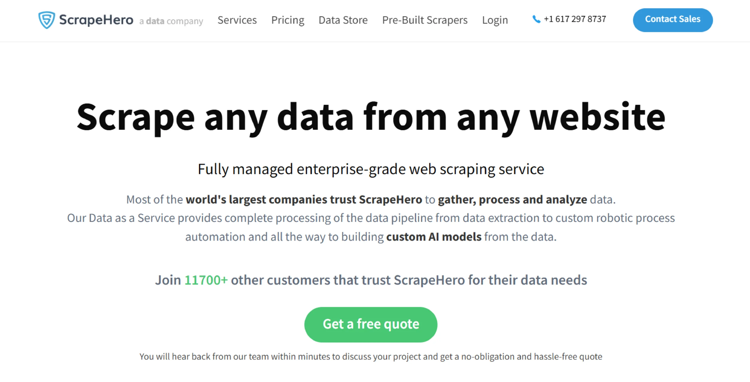 ScrapeHero Amazon Scraping Service