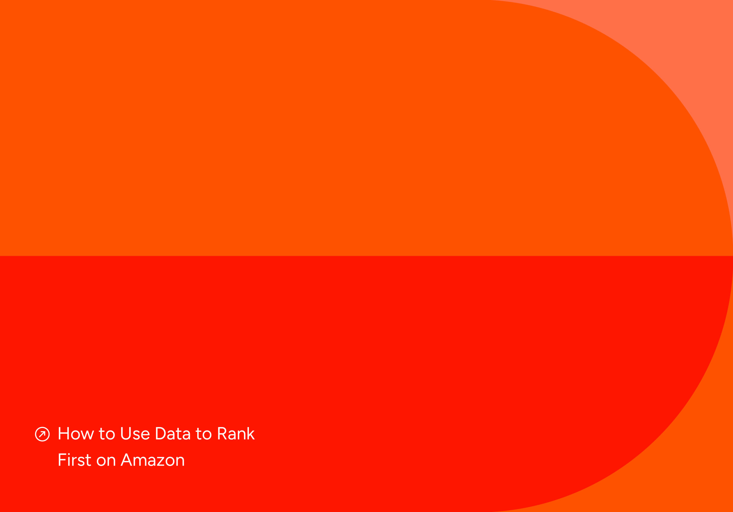 Data-driven Amazon ranking