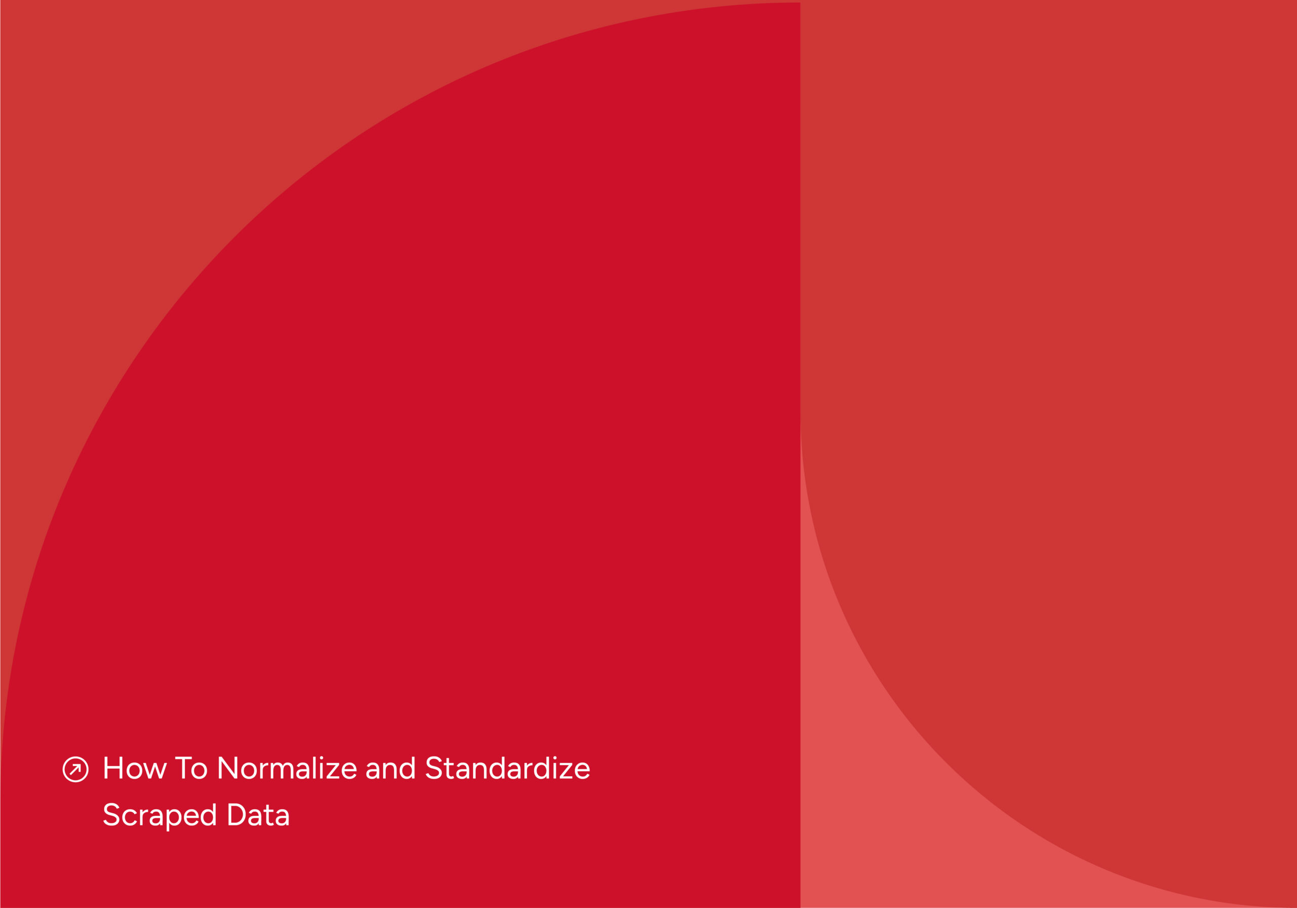 Normalization and Standardization in Scraped Data